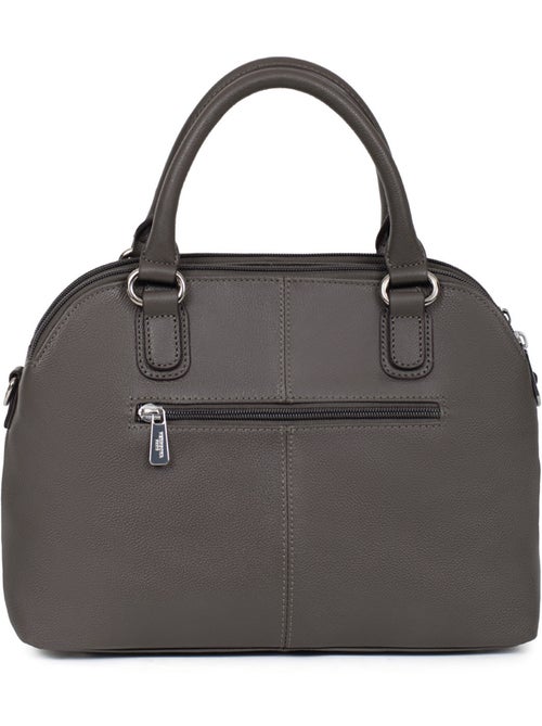 Sac porté main 2 poignées  cuir confort hexagona - Kiabi