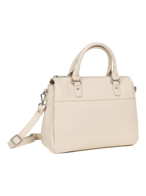 Sac porté main 2 poignées  Cuir CONFORT - Kiabi