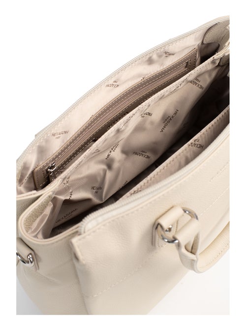 Sac porté main 2 poignées  Cuir CONFORT - Kiabi
