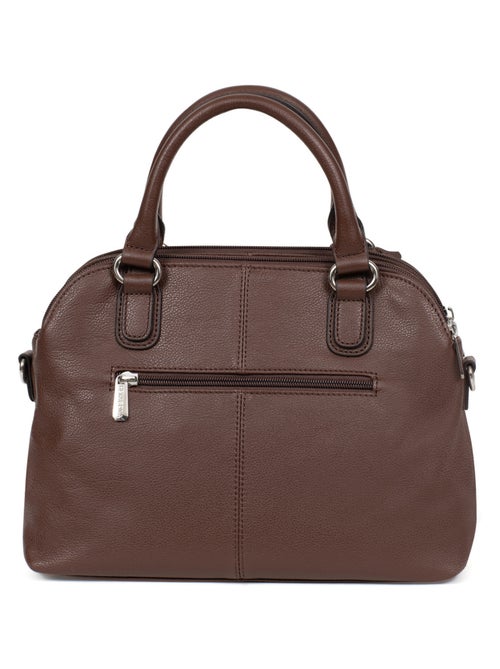 Sac porté main 2 poignées  Cuir CONFORT - Kiabi