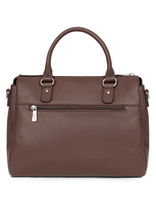 Sac porté main 2 poignées  Cuir CONFORT - Kiabi