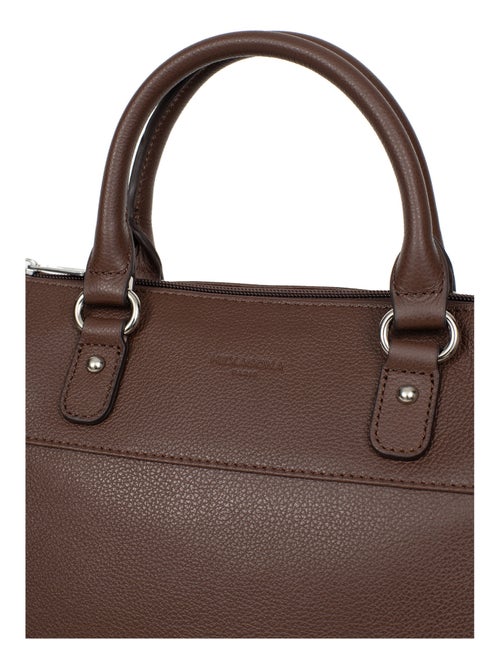 Sac porté main 2 poignées  Cuir CONFORT - Kiabi