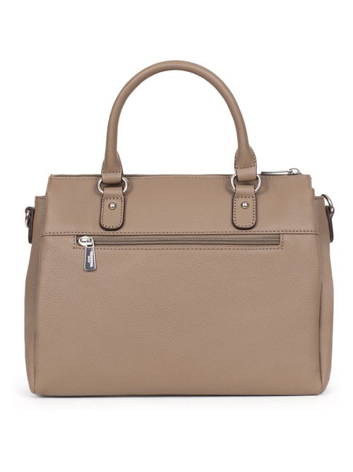 Sac porté main 2 poignées  Cuir CONFORT - Kiabi