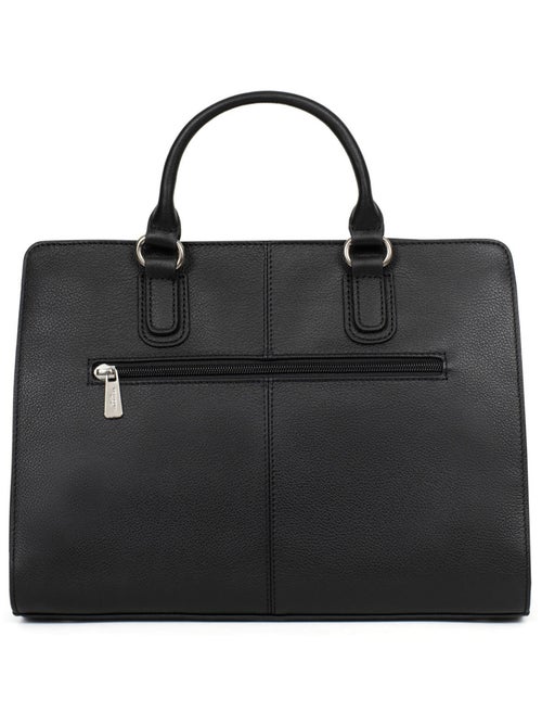 Sac porté main 2 poignées  Cuir CONFORT - Kiabi