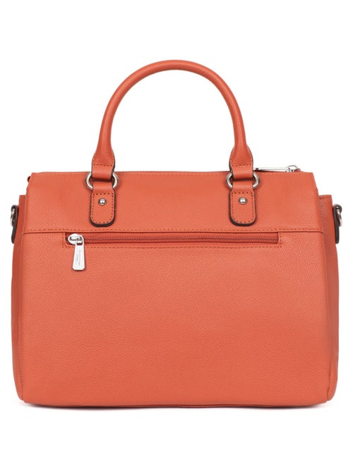 Sac porté main 2 poignées  Cuir CONFORT - Kiabi