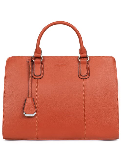 Sac porté main 2 poignées  Cuir CONFORT - Kiabi