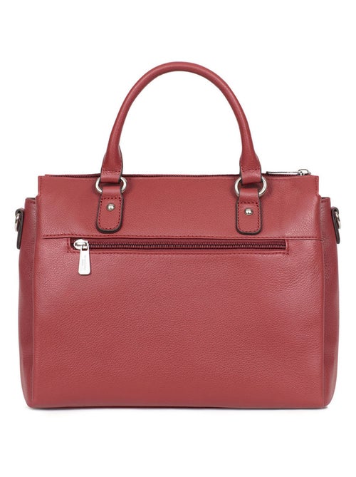 Sac porté main 2 poignées  Cuir CONFORT - Kiabi