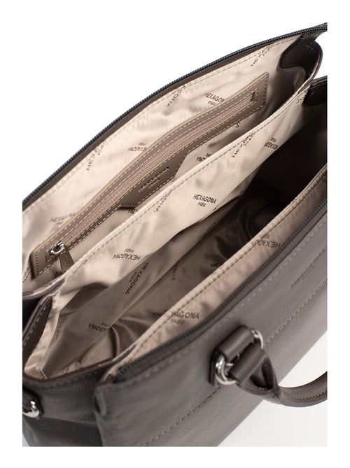 Sac porté main 2 poignées  Cuir CONFORT - Kiabi