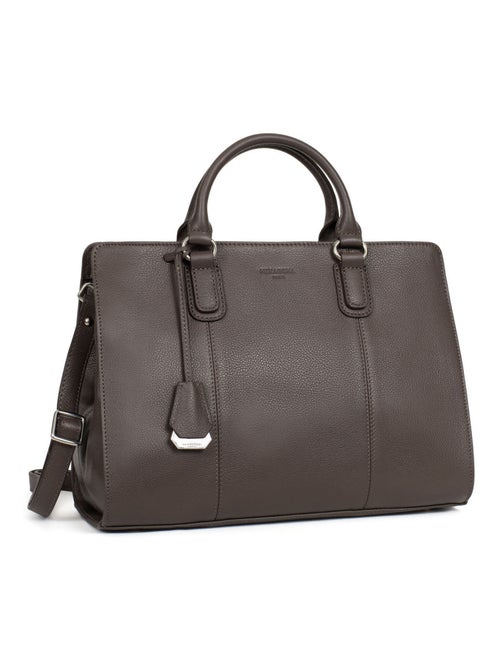 Sac porté main 2 poignées  Cuir CONFORT - Kiabi