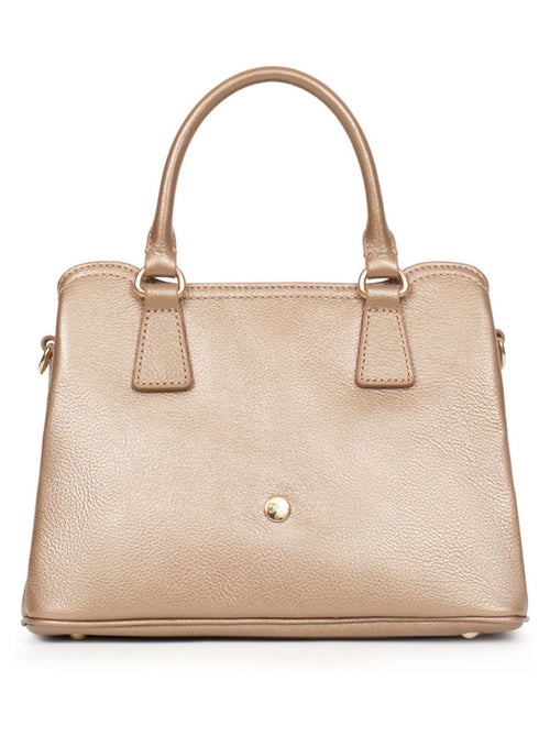 Sac porté main 2 poignées  Cuir LUNA - Kiabi