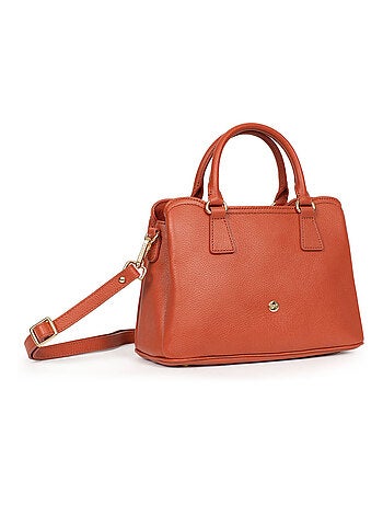 Sac porté main 2 poignées Cuir LUNA