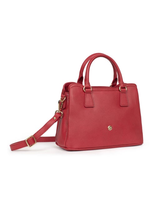 Sac porté main 2 poignées  Cuir LUNA - Kiabi