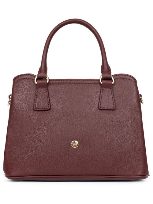 Sac porté main 2 poignées  Cuir LUNA - Kiabi
