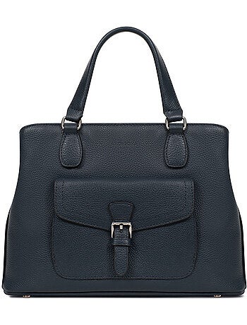 Sac porté main 2 poignées Cuir MIRABELLE