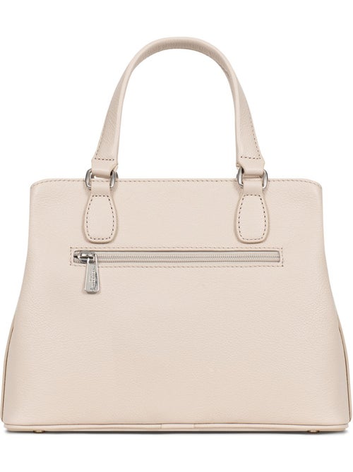 Sac porté main 2 poignées  cuir mirabelle hexagona - Kiabi