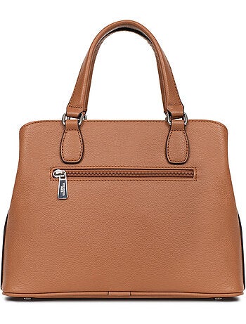 Sac porté main 2 poignées Cuir MIRABELLE