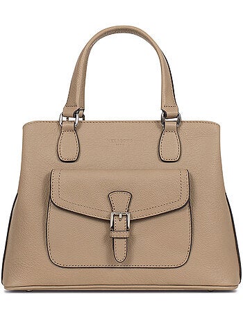 Sac porté main 2 poignées Cuir MIRABELLE