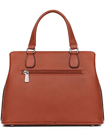 Sac porté main 2 poignées Cuir MIRABELLE