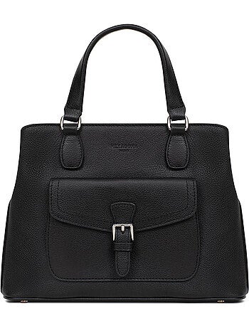 Sac porté main 2 poignées Cuir MIRABELLE