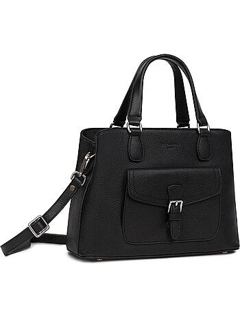 Sac porté main 2 poignées Cuir MIRABELLE