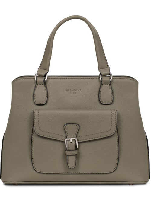 Sac porté main 2 poignées Cuir MIRABELLE - Kiabi Sac porté main 2 poignées Cuir MIRABELLE - Kiabi
