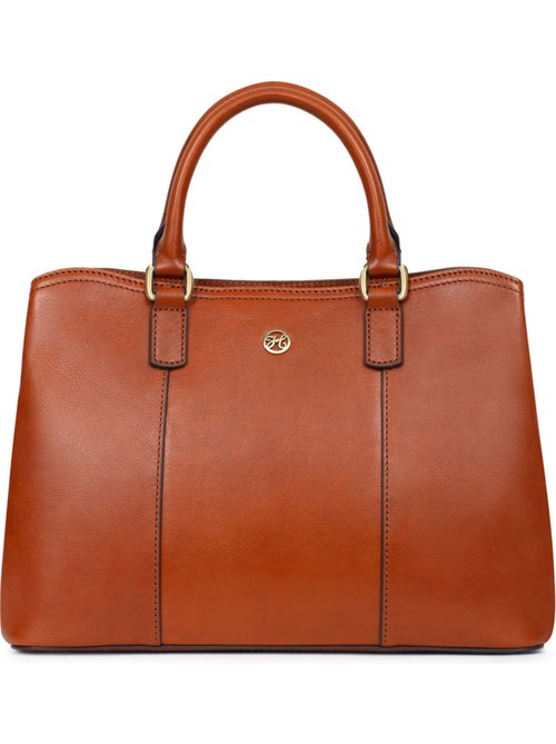 Sac porté main 2 poignées Cuir ONDINE - Kiabi Sac porté main 2 poignées Cuir ONDINE - Kiabi