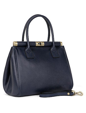 Sac porté main 2 poignées Cuir RÉPUBLIQUE