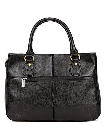 Sac porté main 2 poignées cuir république hexagona