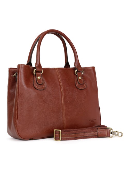 Sac porté main 2 poignées  Cuir RÉPUBLIQUE - Kiabi