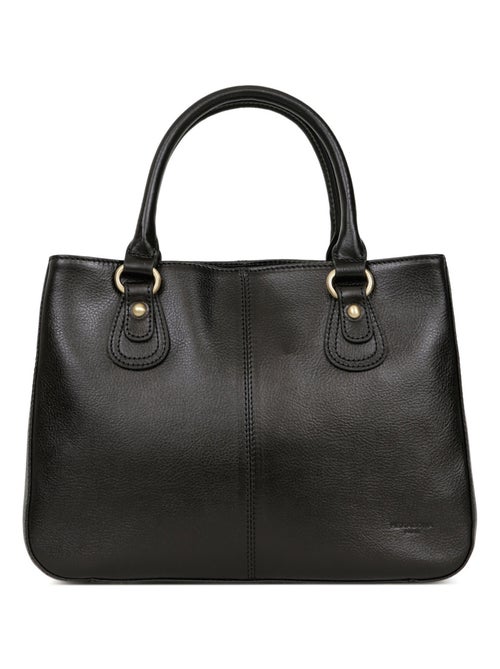 Sac porté main 2 poignées  Cuir RÉPUBLIQUE - Kiabi
