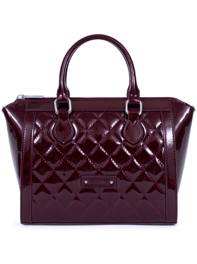 Sac porté main 2 poignées Daisy Femme Rouge carmin - Kiabi
