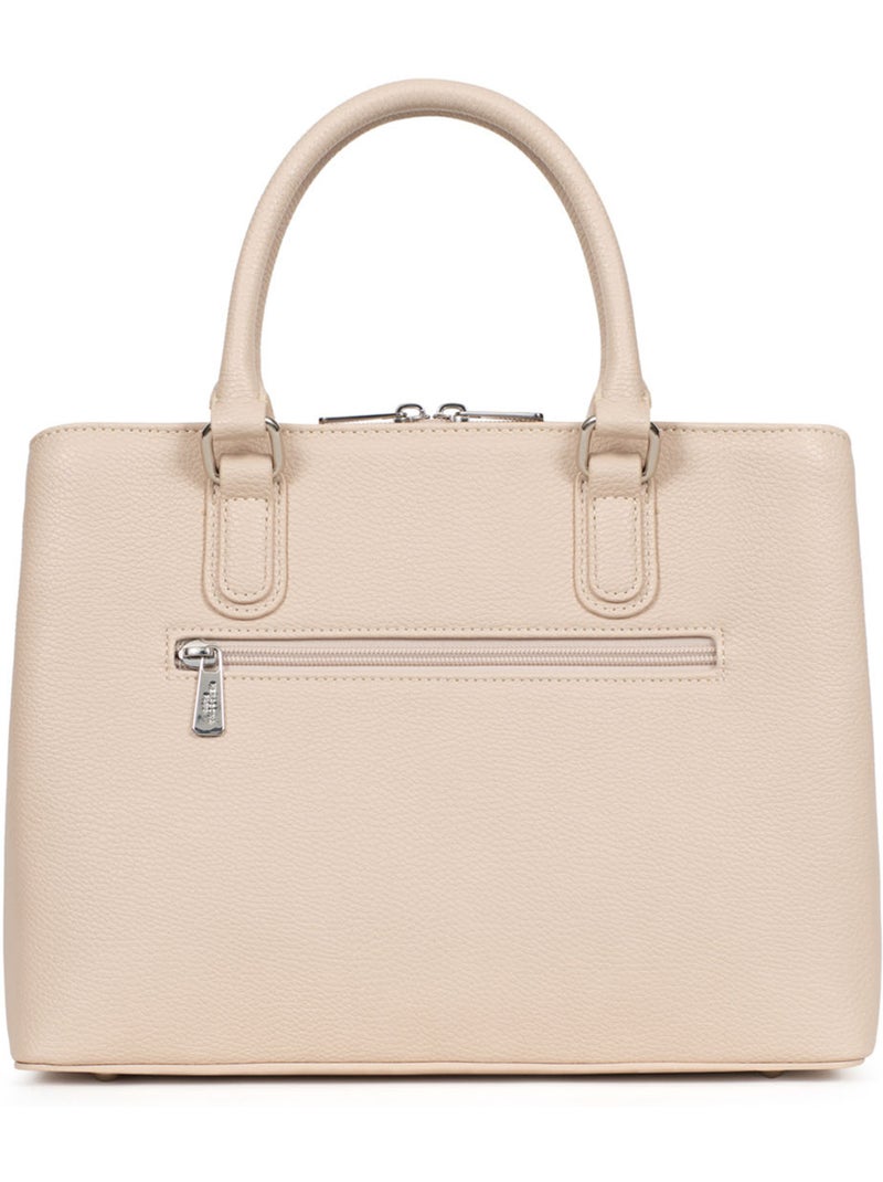 Sac porté main 2 poignées MAYA Ivoire - Kiabi