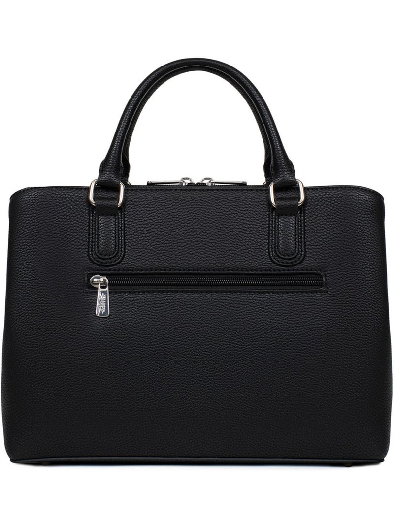Sac porté main 2 poignées MAYA Noir - Kiabi