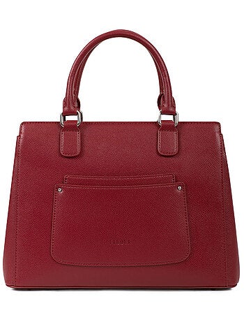 Sac porté main 2 poignées Tessa Femme Focus Bleu | FAGOLA