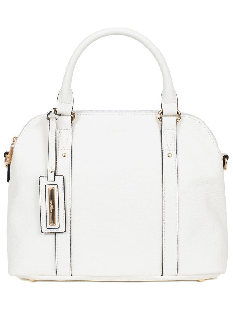 Sac porté main 2 poignées TOSCANE Blanc - Kiabi