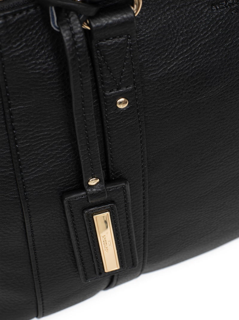 Sac porté main 2 poignées TOSCANE Noir - Kiabi