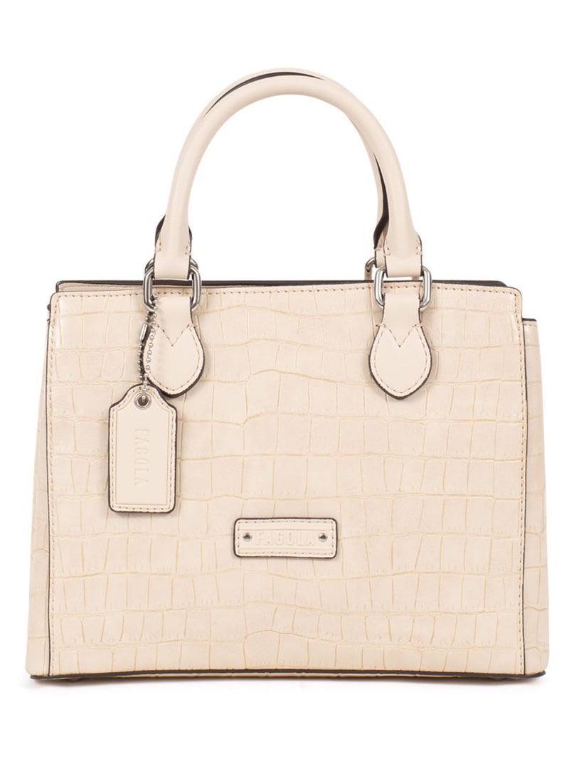 Sac porté main 2 poignées Véra Femme Nude - Kiabi