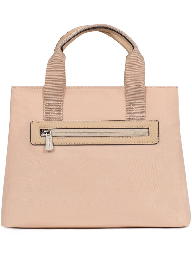 Sac porté main 2 poignées YONA Beige - Kiabi