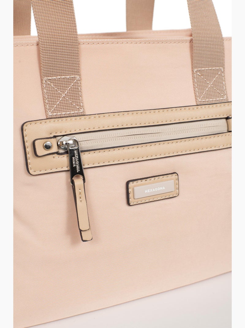 Sac porté main 2 poignées YONA Beige - Kiabi