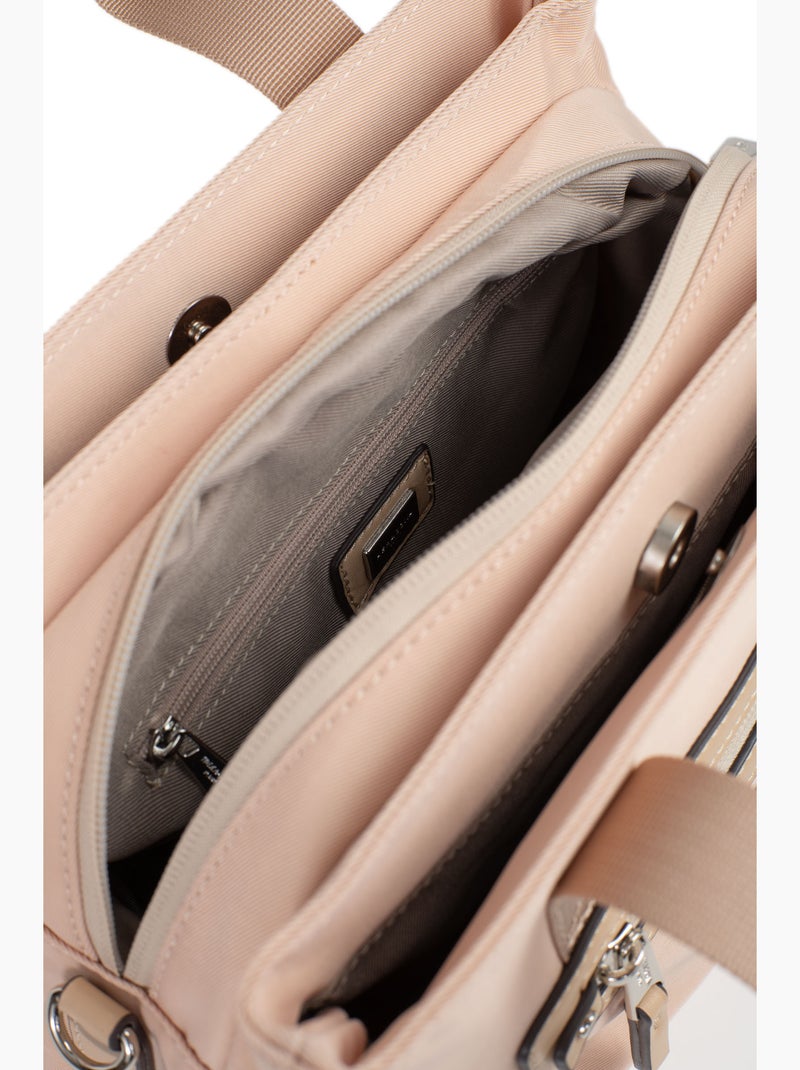 Sac porté main 2 poignées YONA Beige - Kiabi