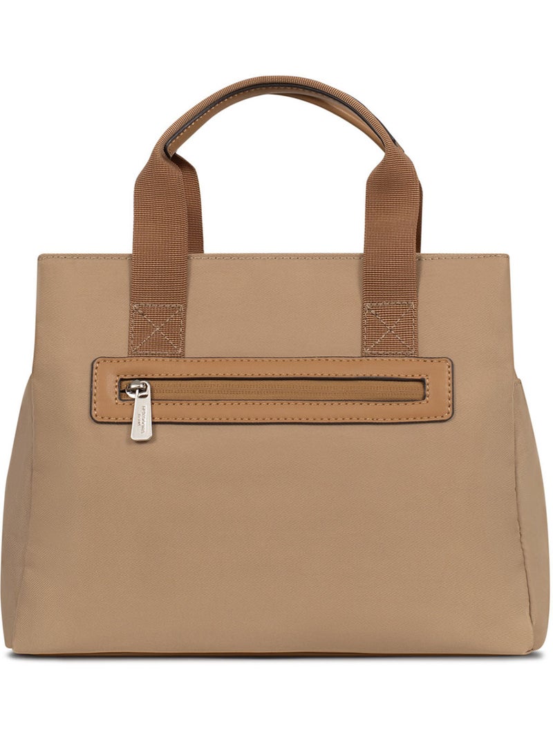 Sac porté main 2 poignées YONA Beige sable - Kiabi