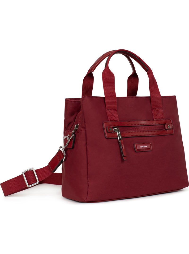 Sac porté main 2 poignées YONA Rouge carmin - Kiabi