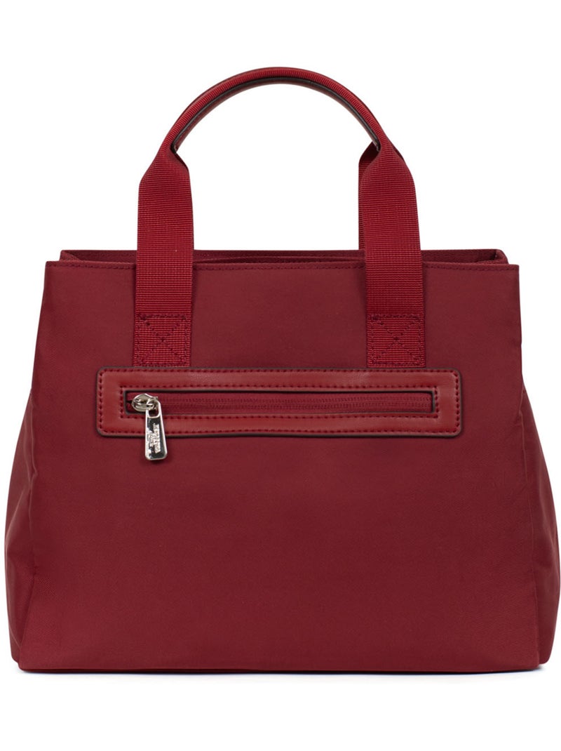 Sac porté main 2 poignées YONA Rouge carmin - Kiabi