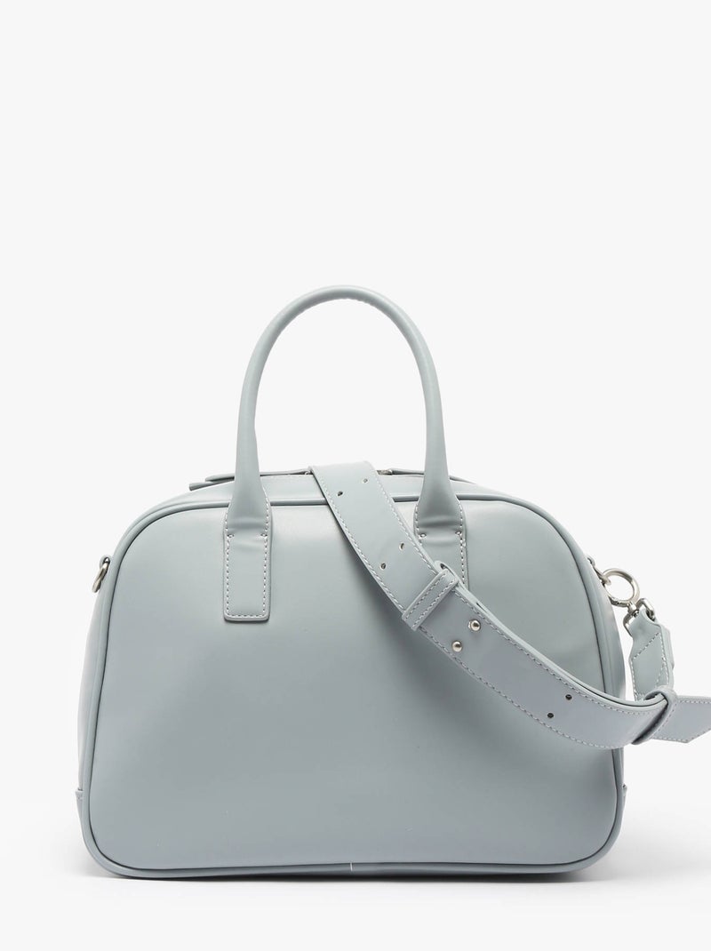 Sac Porté Main Born Torrow Toile Enduite Bleu gris - Kiabi