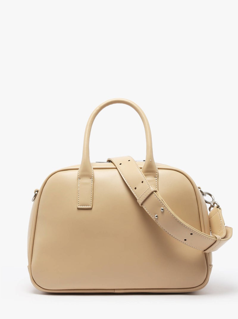 Sac Porté Main Born Torrow Toile Enduite Marron noisette - Kiabi