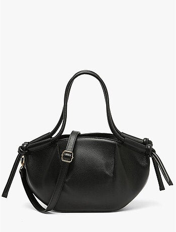 Sac porté main caviar cuir milano cuir de vachette