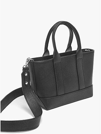 Sac porté main caviar cuir milano cuir de vachette