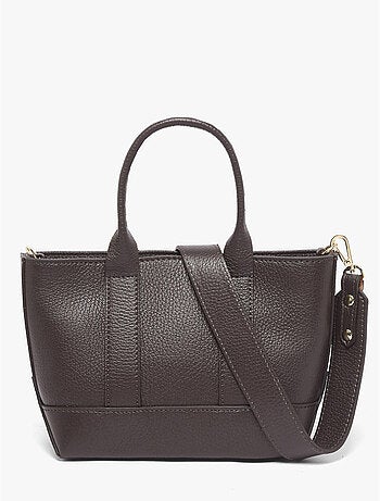 Sac porté main caviar cuir milano cuir de vachette