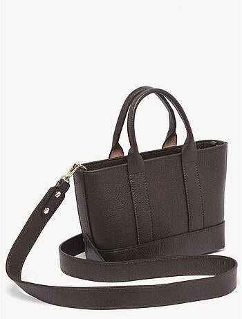 Sac porté main caviar cuir milano cuir de vachette
