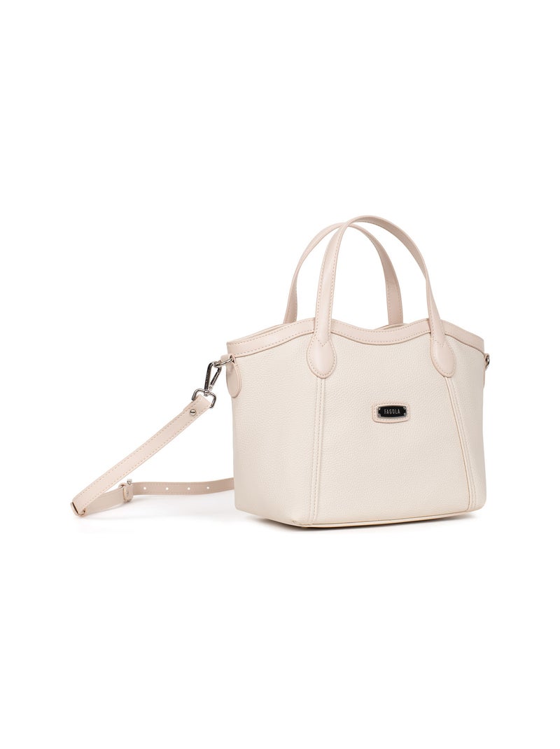 Sac porté main ciara | fagola Beige clair - Kiabi